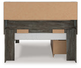 Frandern Full Bookcase Bed with Storage, Dresser and Mirror from Ashley - Luna Furniture