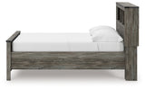Frandern Full Bookcase Panel Bed with Storage, Dresser, Mirror and Chest from Ashley - Luna Furniture