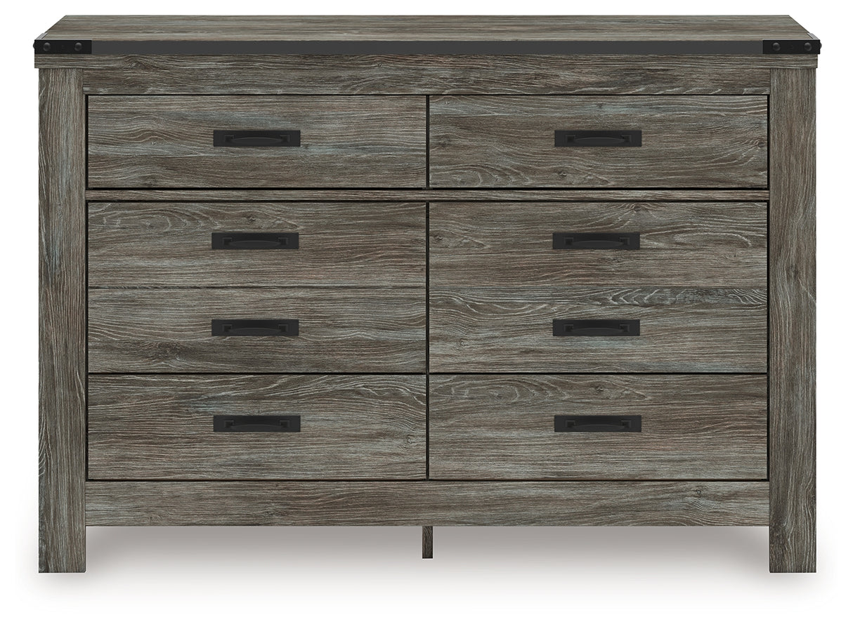 Frandern Gray Dresser from Ashley - Luna Furniture