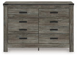 Frandern Gray Dresser from Ashley - Luna Furniture