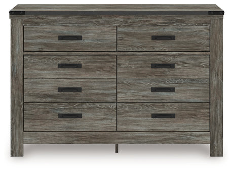 Frandern Gray Dresser from Ashley - Luna Furniture