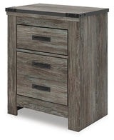 Frandern Gray Nightstand from Ashley - Luna Furniture