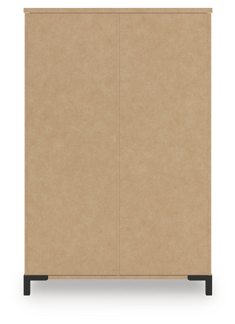 Frandern Queen Panel Bed, Dresser, Mirror, Chest and 2 Nightstands from Ashley Furniture - Luna Furniture
