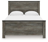 Frandern Queen Panel Bed, Dresser, Mirror, Chest and 2 Nightstands from Ashley - Luna Furniture