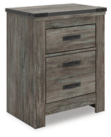 Frandern Queen Panel Bed, Dresser, Mirror, Chest and 2 Nightstands from Ashley - Luna Furniture