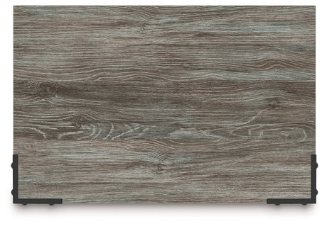 Frandern Queen Panel Bed, Dresser, Mirror, Chest and 2 Nightstands from Ashley Furniture - Luna Furniture