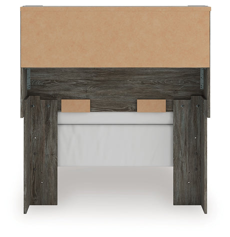 Frandern Twin Bookcase Bed, Dresser and Mirror from Ashley - Luna Furniture