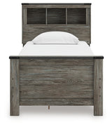 Frandern Twin Bookcase Bed with Storage, Dresser and Mirror from Ashley - Luna Furniture