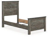 Frandern Twin Panel Bed, Dresser and Mirror from Ashley - Luna Furniture