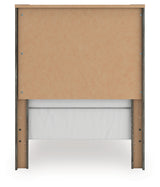 Frandern Twin Panel Bed, Dresser and Mirror from Ashley - Luna Furniture