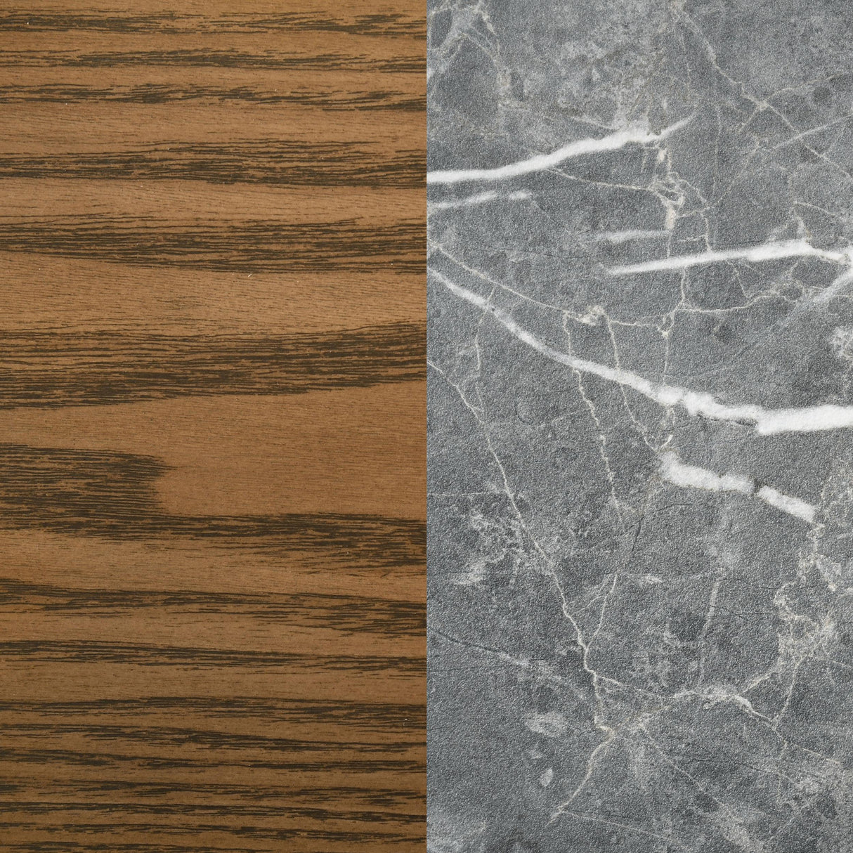 Franklin Gray and Dark Oak 59-inch Round Dining Table from Coaster - Luna Furniture