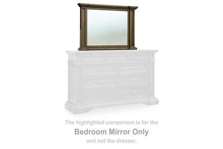 Frantanna Brown Bedroom Mirror from Ashley - Luna Furniture