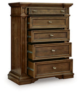 Frantanna Brown Chest of Drawers from Ashley - Luna Furniture