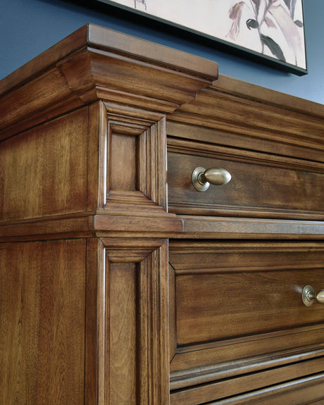 Frantanna Brown Chest of Drawers from Ashley - Luna Furniture