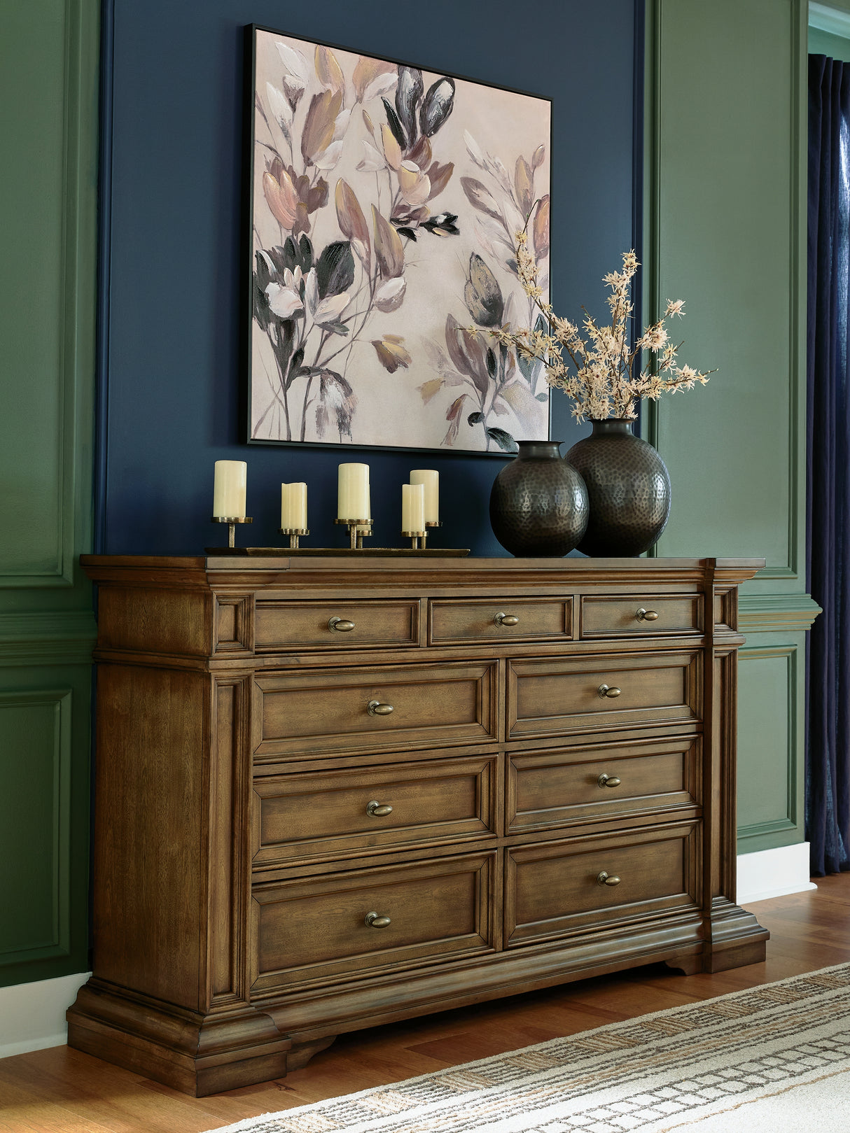 Frantanna Brown Dresser from Ashley - Luna Furniture