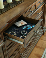 Frantanna Brown Dresser from Ashley - Luna Furniture