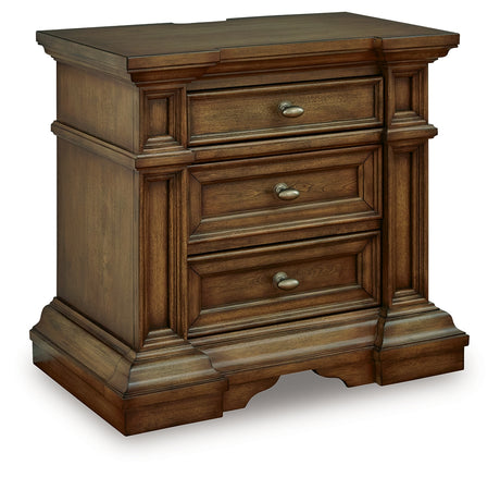 Frantanna Brown Nightstand from Ashley - Luna Furniture