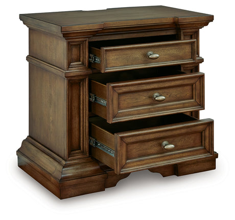 Frantanna Brown Nightstand from Ashley - Luna Furniture