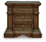 Frantanna Brown Nightstand from Ashley - Luna Furniture