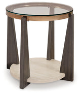 Frazwa Coffee Table with 2 End Tables in Multi from Ashley Furniture - Luna Furniture