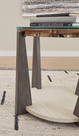 Frazwa Coffee Table with 2 End Tables in Multi from Ashley Furniture - Luna Furniture