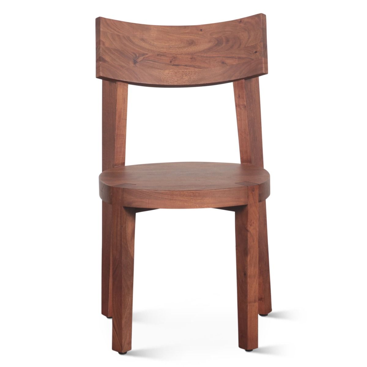 Reed 19" Wood Dining Chair in Light Sequoia, Set of 2 from Home Trends & Design - Luna Furniture
