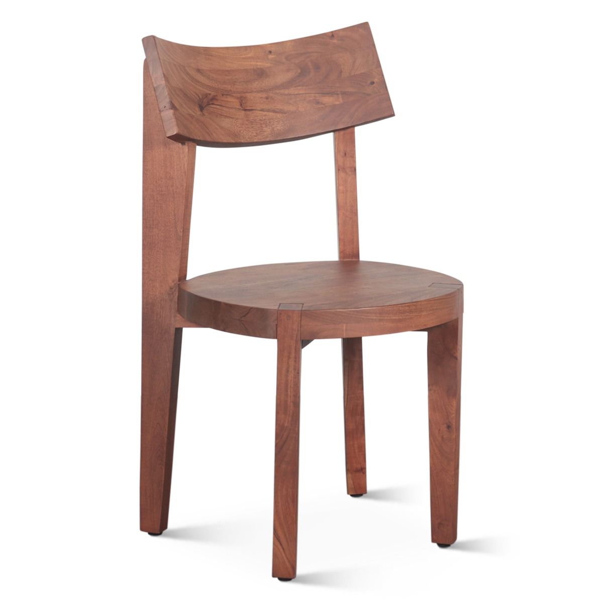Reed 19" Wood Dining Chair in Light Sequoia, Set of 2 from Home Trends & Design - Luna Furniture