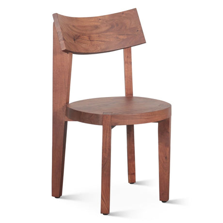 Reed 19" Wood Dining Chair in Light Sequoia, Set of 2 from Home Trends & Design - Luna Furniture