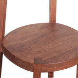 Reed 19" Wood Dining Chair in Light Sequoia, Set of 2 from Home Trends & Design - Luna Furniture