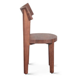 Reed 19" Wood Dining Chair in Light Sequoia, Set of 2 from Home Trends & Design - Luna Furniture