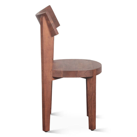 Reed 19" Wood Dining Chair in Light Sequoia, Set of 2 from Home Trends & Design - Luna Furniture