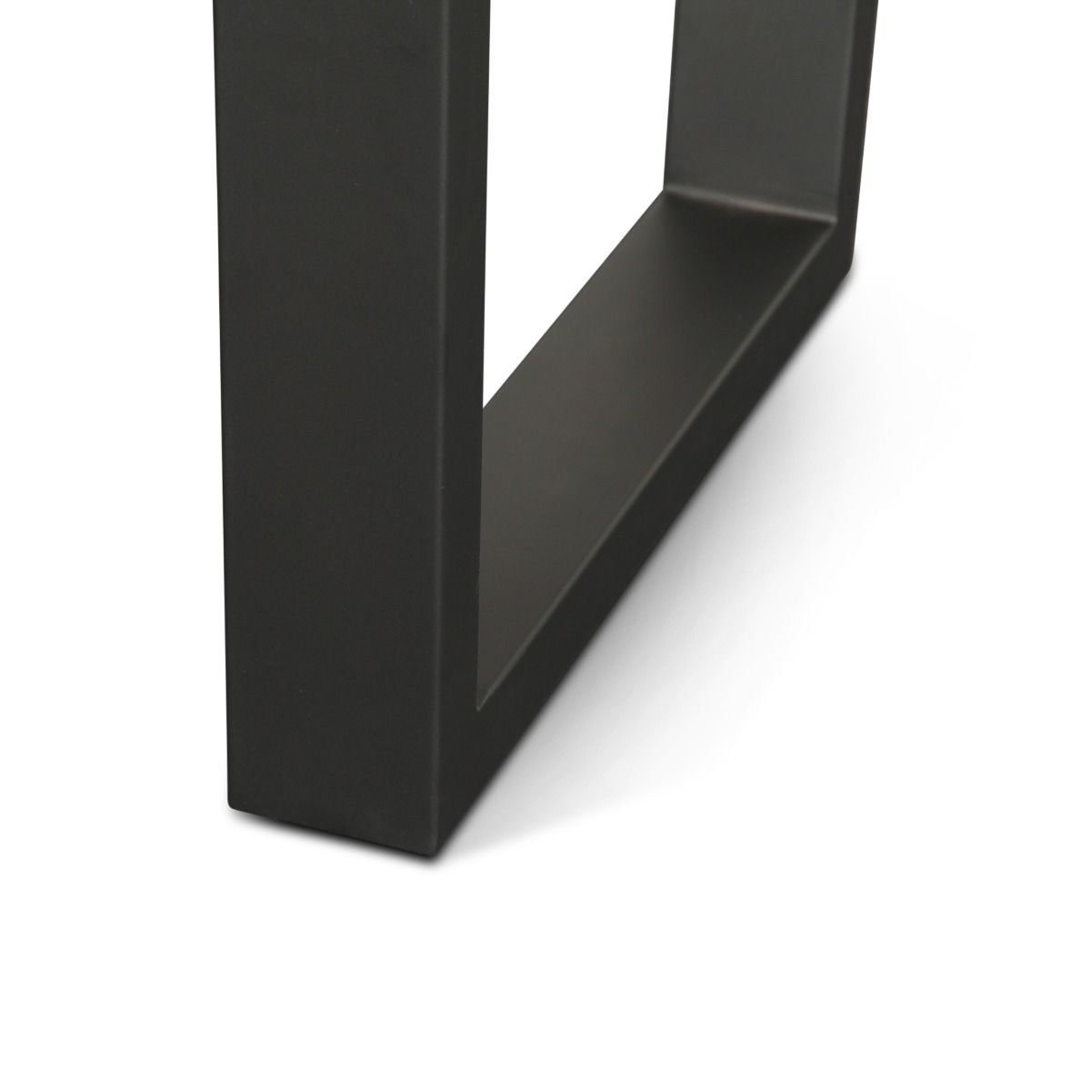 Reed 79" Dining Table in Light Sequoia with Gunmetal Legs from Home Trends & Design - Luna Furniture