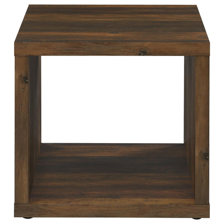 Frisco Dark Pine 3-Piece Coffee and End Table Set from Coaster - Luna Furniture