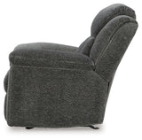 Frohn Graphite Reclining LoveSeat and 2 Recliners from Ashley Furniture - Luna Furniture