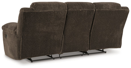 Frohn Chocolate Reclining Sofa from Ashley - Luna Furniture