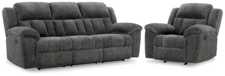 Frohn Reclining Sofa and Recliner from Ashley - Luna Furniture