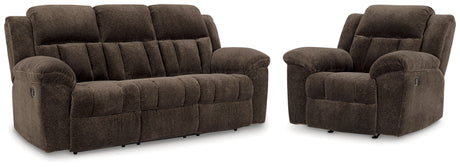 Frohn Reclining Sofa and Recliner from Ashley - Luna Furniture