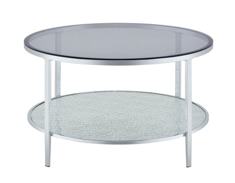 Frostine Round Cocktail Table from Steve Silver - Luna Furniture