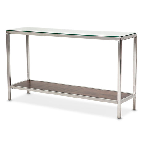 Diversey Diversey Consoletable W/glass Top from Michael Amini - Luna Furniture