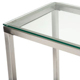 Diversey Diversey Consoletable W/glass Top from Michael Amini - Luna Furniture