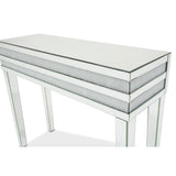 Montreal Lustre Strata Console Table from Michael Amini - Luna Furniture