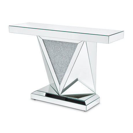 Montreal Prismé Spark Console Table from Michael Amini - Luna Furniture