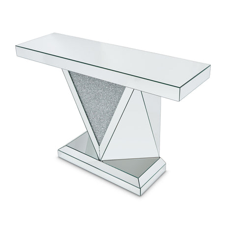 Montreal Prismé Spark Console Table from Michael Amini - Luna Furniture