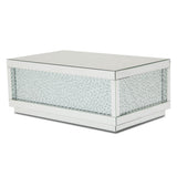 Montreal Crystal Éclat Cocktail Table from Michael Amini - Luna Furniture