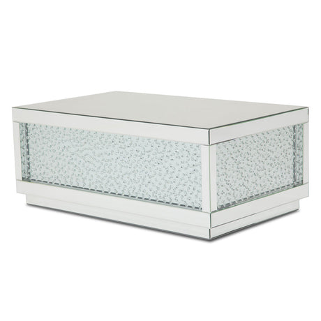 Montreal Crystal Éclat Cocktail Table from Michael Amini - Luna Furniture