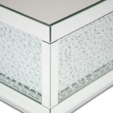 Montreal Crystal Éclat Cocktail Table from Michael Amini - Luna Furniture
