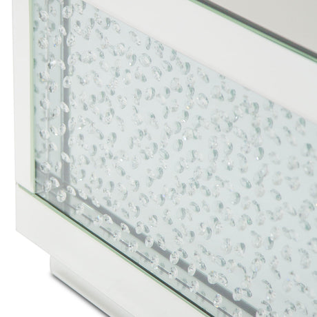 Montreal Crystal Éclat Cocktail Table from Michael Amini - Luna Furniture