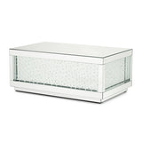 Montreal Crystal Éclat Cocktail Table from Michael Amini - Luna Furniture