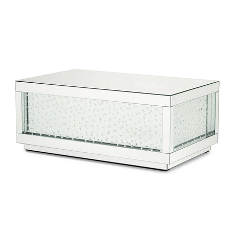 Montreal Crystal Éclat Cocktail Table from Michael Amini - Luna Furniture