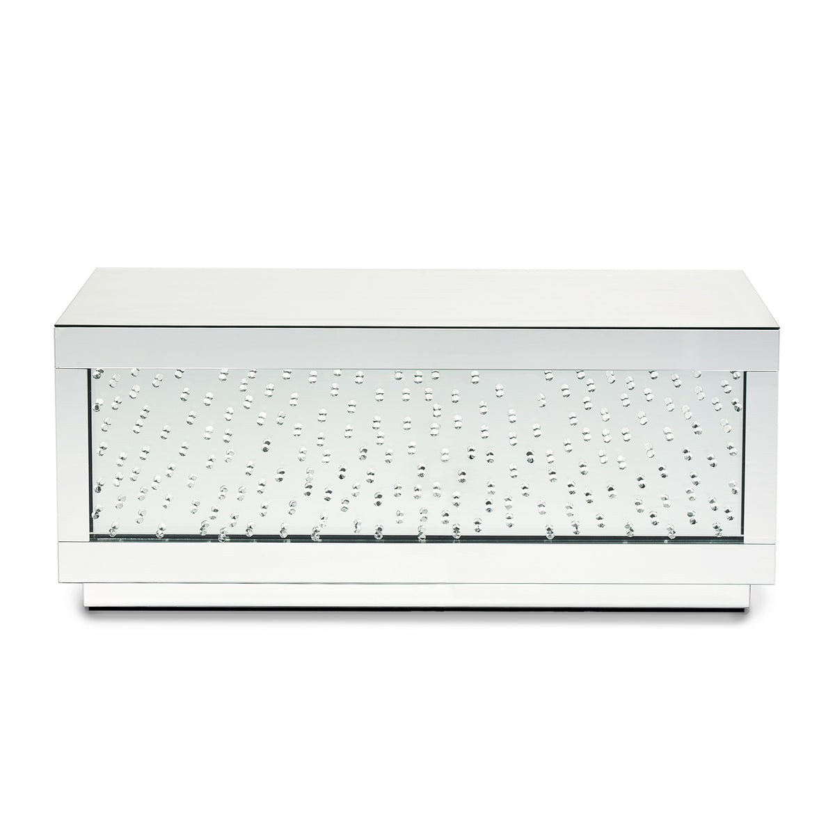 Montreal Crystal Éclat Cocktail Table from Michael Amini - Luna Furniture